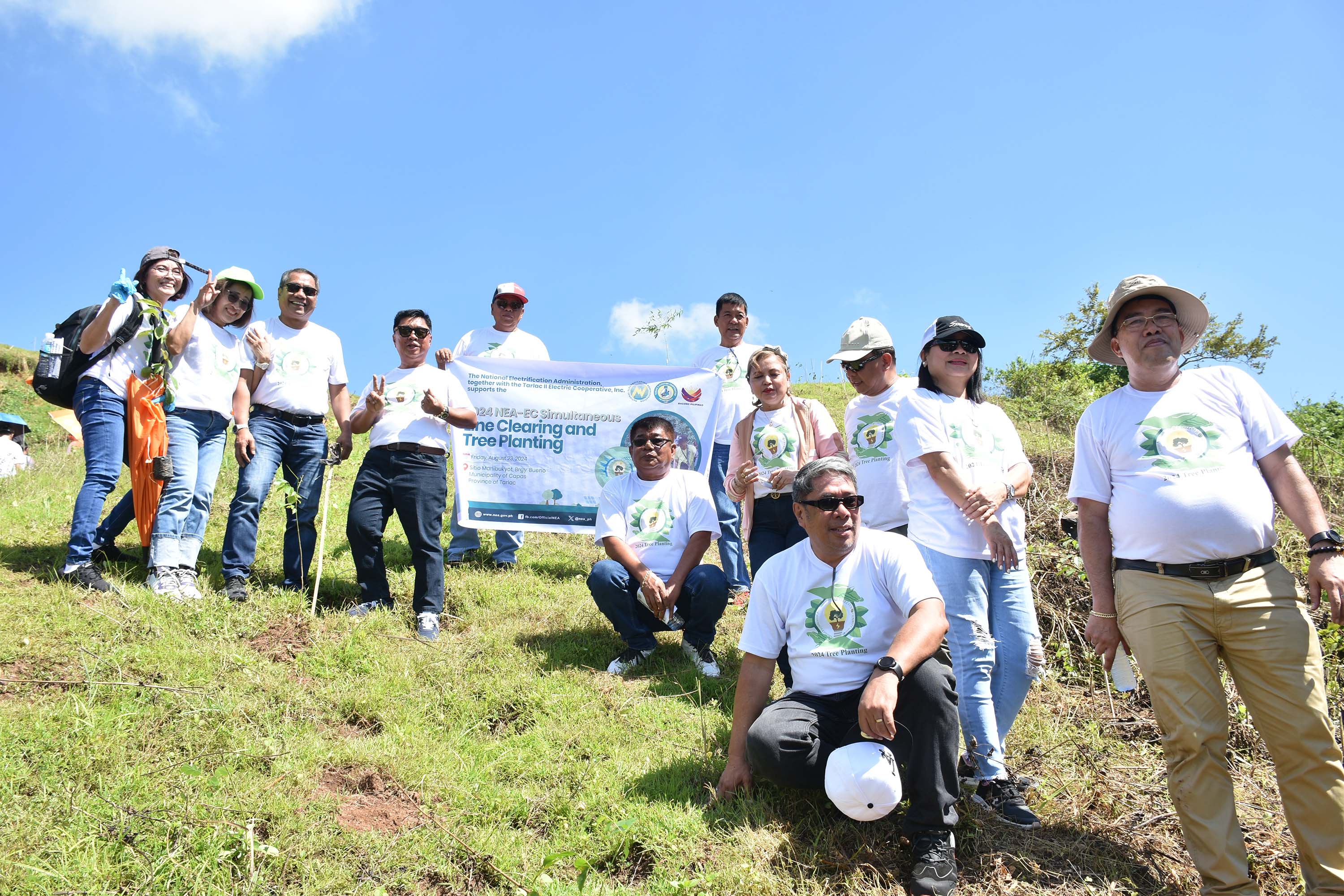 TARELCO II 2024 Tree Planting Activity